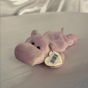 Ty Plush Lavender Hippo